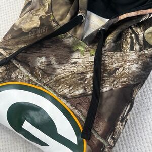Mossy Oak Green Bay Packers XXL Camo Hoodie Men's Pullover Athletic‎ Warm